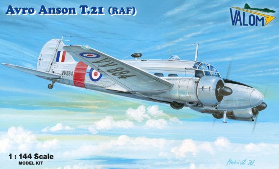 Valom Avro Anson T.21 RAF 1/144 - 2 camouflages