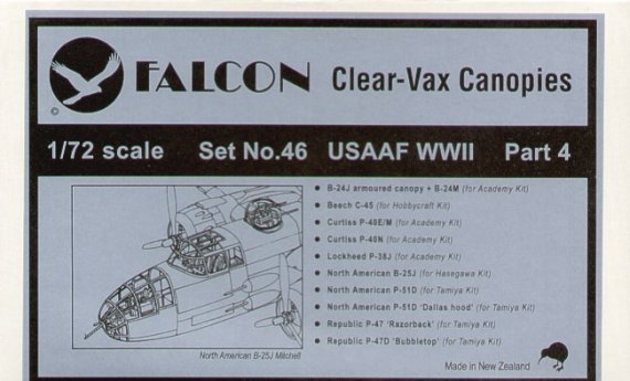 Falcon 1/72 USAAF WWII Part 4 Verri�res P-47D P-51D