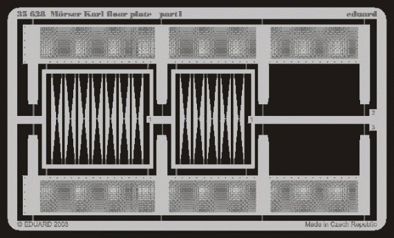 Morser Karl floor plate  (DRA)