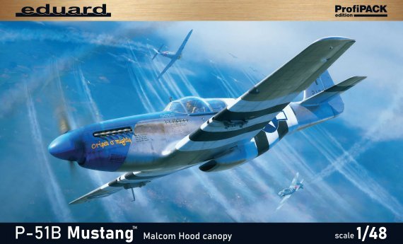 1/48 P-51B Mustang Malcolm Hood canopy Profipack
