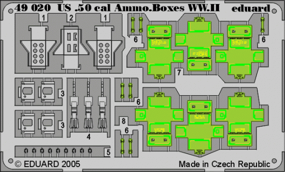 US Cal.0.50 Ammo. Boxes WWII