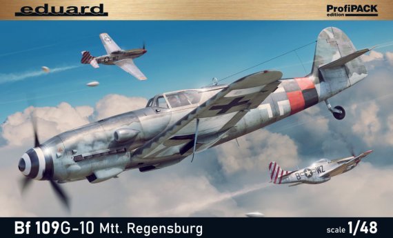 1/48 Messerchmitt Bf-109G-10 Mtt Regensburg Profipack edition