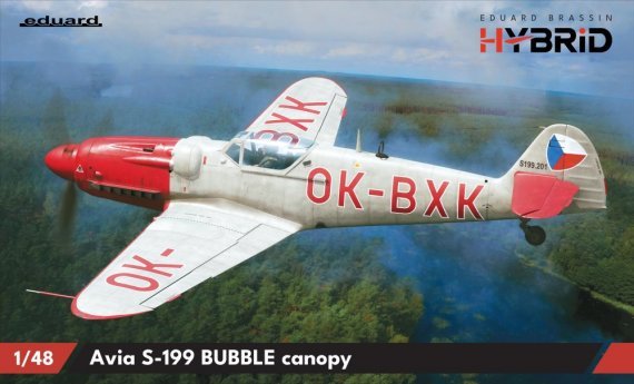 1/48 Avia S-199 bubble canopy HYBRID