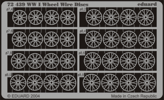WWI Wheel Wire Discs