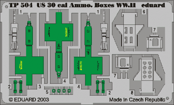 US Cal.0.30 Ammo. Boxes WWII