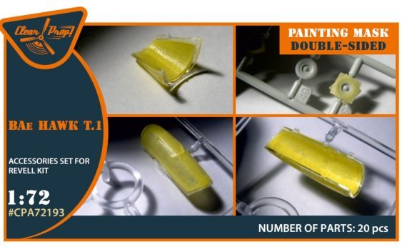 1/72 Bat HAWK T.1 painting mask double-sided for Revell