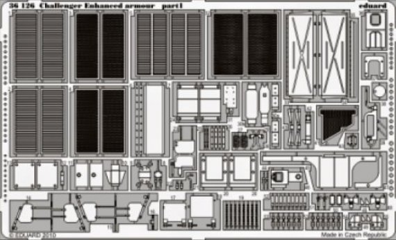 1/35 Challenger 2 Enh. armour (TRUMP)