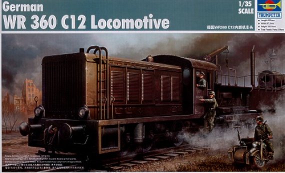 Trumpeter Locomotiva Wr 360 C12 tedesca WWII 1/35