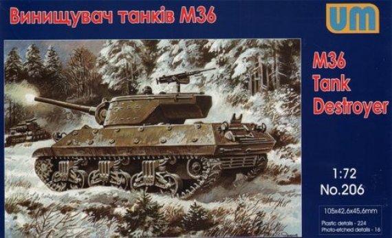 1/72 M36 Tank Destroyer