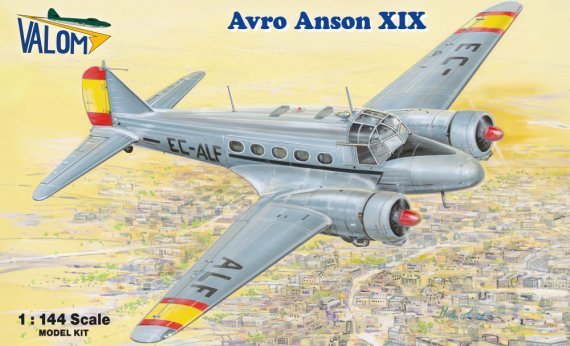 Valom Avro Anson XIX Civilian Users 1/144