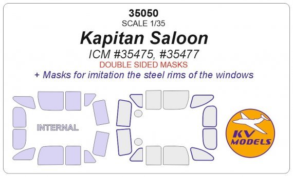 1/35 Kapitan Saloon 4 door version