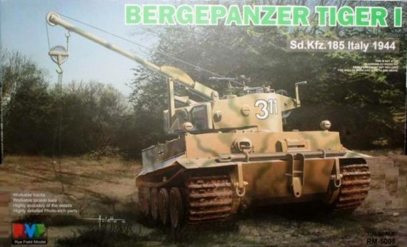 1/35 BERGEPANZER TIGER I Sd.Kfz.185 Italy 1944