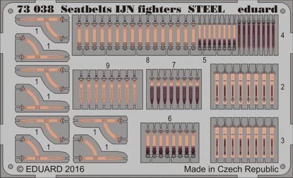 1/72 Seatbelts IJN fighters STEEL