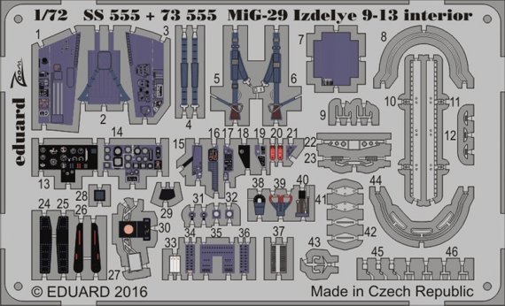 SET MiG-29 Izdelye 9-13