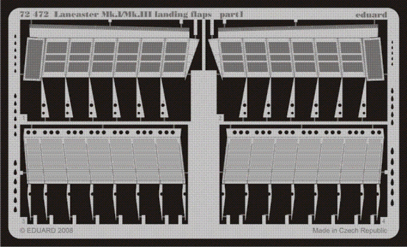 Lancaster Mk.I/Mk.II landing flaps  (REV)