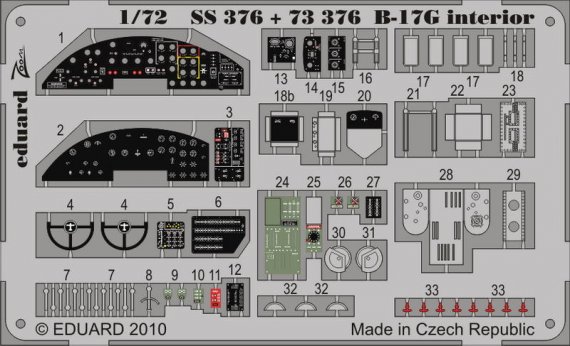 1/72 B-17G interior S.A. (REV)