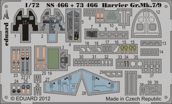 1/72 Harrier Gr.Mk.7/9 S.A. (REV)
