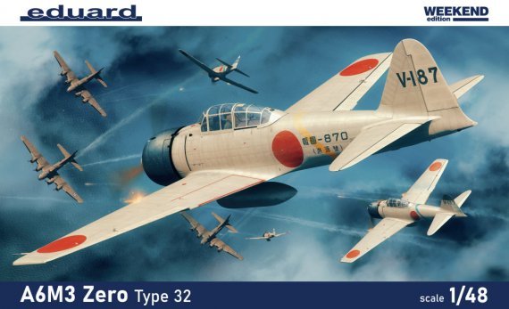 1/48 A6M3 Zero Type 32