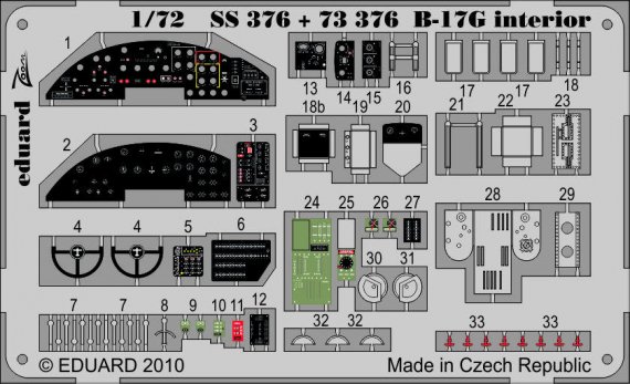 1/72 B-17G interior S.A.