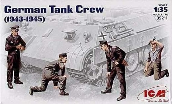 1/35 German Tank Crew