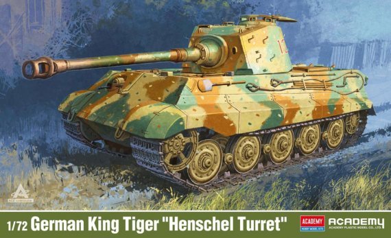 1/72 German King Tiger Henschel Turret, 1944/45
