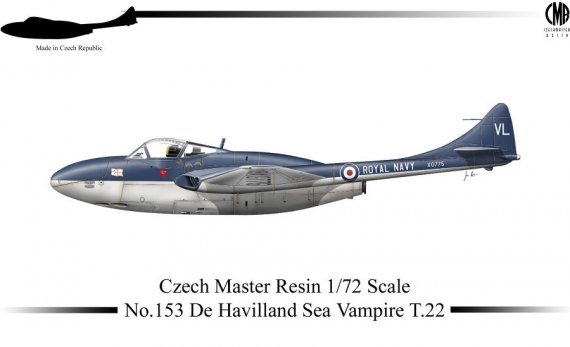 1/72 De Havilland Sea Vampire T.22