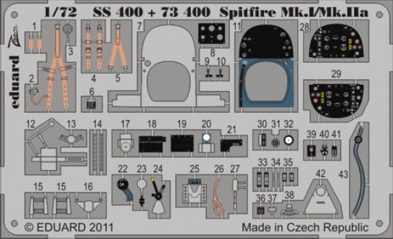 1/72 Spitfire Mk.I/Mk.IIa S.A. (AIRF)