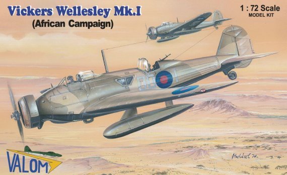 1/72 Vickers Wellesley Mk.I (African Campaign)
