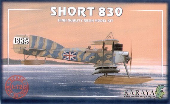Karaya Short 830 Hydravion 1/72