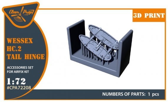 1/72 Wessex HC.2 Tail hinge for Airfix
