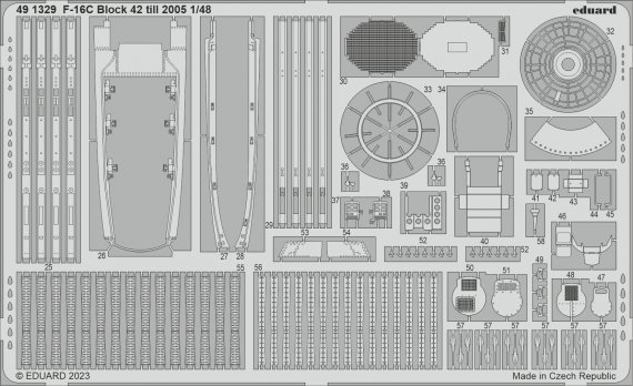 1/48 SET F-16C Block 42 till 2005
