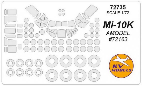 1/72 Mil Mi-10K paint masks