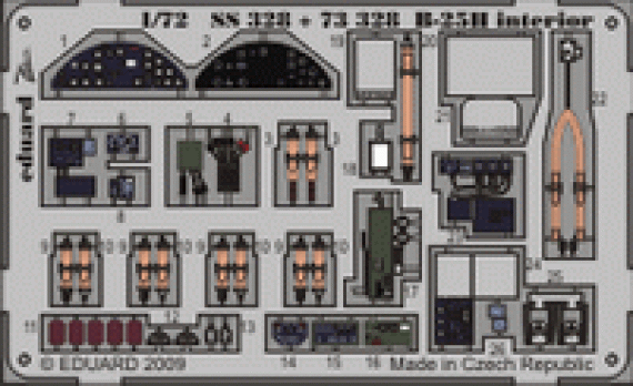 1/72 B-25H interior S.A. (HAS)