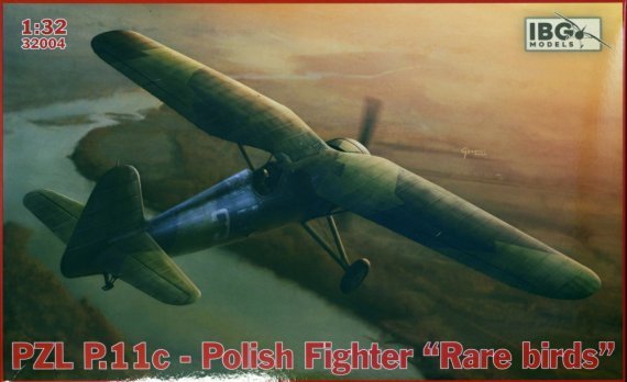 1/32 PZL P.11c Polish Fighter Rare birds