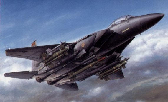 1/32 McDonnell Douglas F-15E Strike Eagle Bunker-Buster