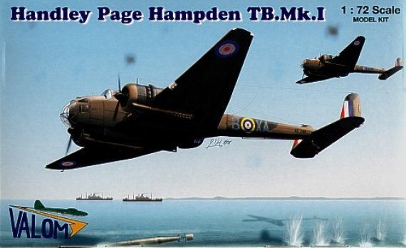 1/72 Handley-Page Hampden Mk.I torpedo bomber