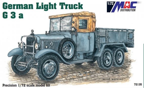 1/72 Mercedes G3a German Light Truck
