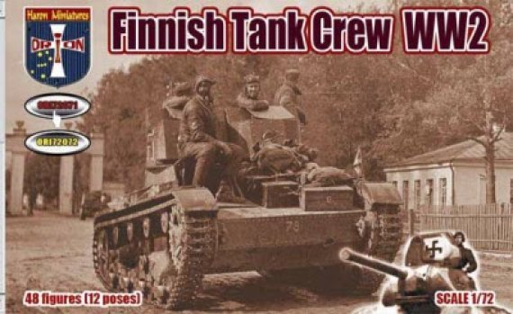 1/72 Finnish Tank Crew WW2
