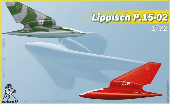 1/72 Lippisch P.15-02 German experimental jet