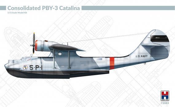 Academy PBY-3 Catalina 1/72 + Decalcomanie Cartograf