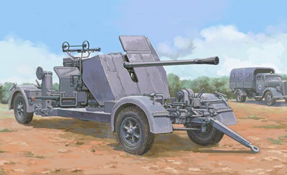 German 5cm FLAK 41 in 1:35