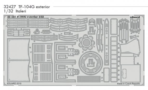 SET TF-104G exterior