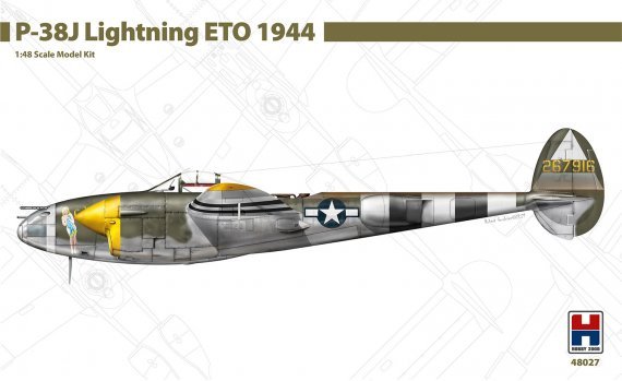 1/48 Lockheed P-38J Lightning Eto 1944