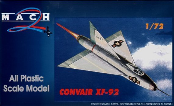 1/72 Convair XF-92 Dart