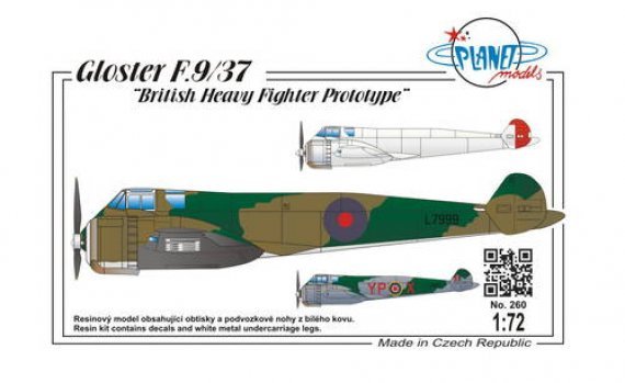 1/72 Gloster F.9/37