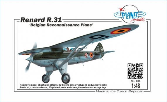 1/48 Renard R.31 Belgian Recconaissance Plane