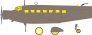 Eduard Mask 1/72 Ju 52/3mg4e pour Airfix