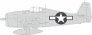 Mask 1/48 F6F-3 US national insignia EDU