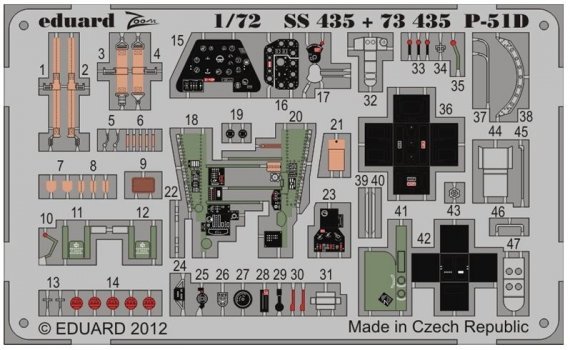1/72 P-51D S.A. (ITAL)