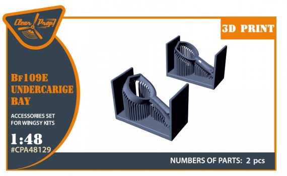 1/48 Bf-109E wheel bay WINGSY